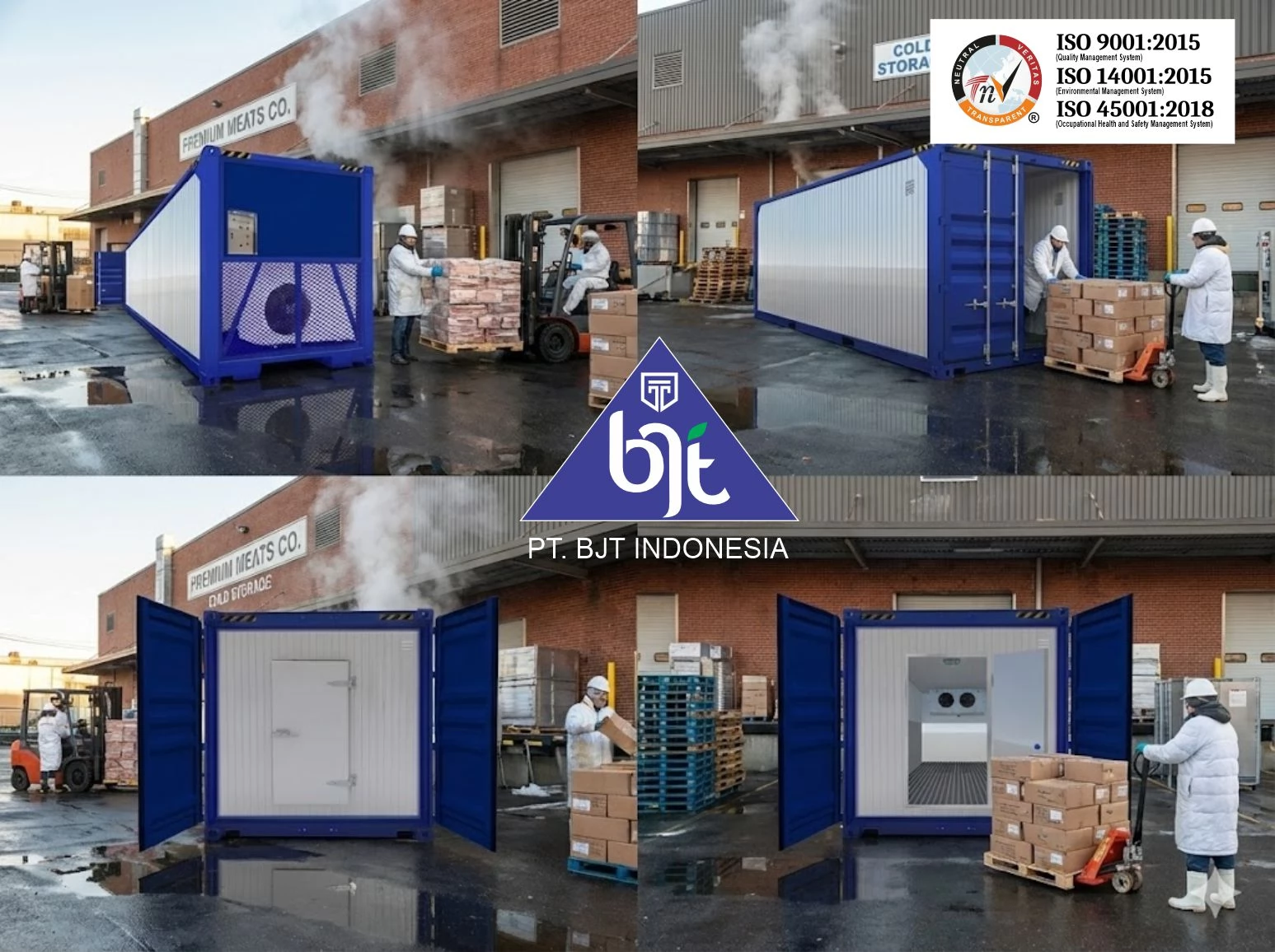 Solusi Tepat untuk Bisnis Skala Besar: Cold Storage 40 Feet Portable